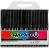 Colortime 18-Piece Marker, Black