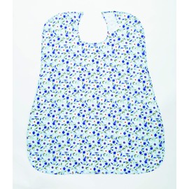 Meal Apron CX-01002 Floral Blue