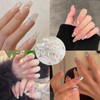 Nalaina Rhinestone Nail Crystal Nail Parts (Approximately 120 Pieces Mixed