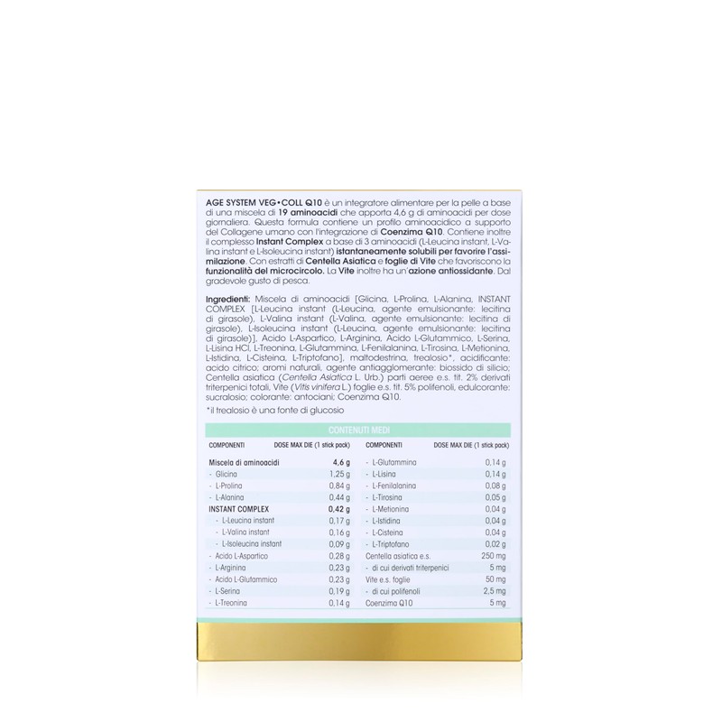 Armores Natura Integratori Alimentari, Age System, Integratore Pelle, a Base