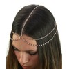Women's Bohemian Fashion Head Chain Jewelry - Single Draping Rhinestone