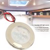 LED Puck Light DC12V RV Boat Ceiling Recessed Mount Interior
