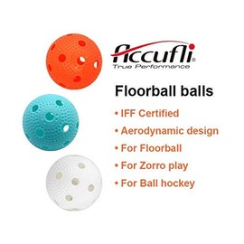 Accufli Floorball (Orange 6 Pack)