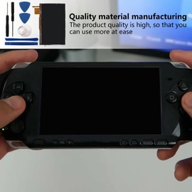 2024 Upgrade 4.3 inches LCD Screen Fit for Sony 3000 Series Systems, Backlight Display w/Tools Fit for PSP 3000 3001