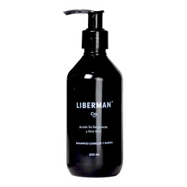 Shampoo Liberman Bergamota Y Aloe Vera Cabello Y Barba