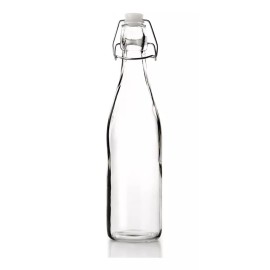 Ibili Botella De Cristal Vintage Redonda 500 Ml Marca Ibili