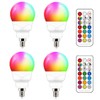 ILC E12 LED Light Bulbs (40w Equivalent) 5W, Color Changing