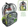 RALME Boys Clear Backpack for School, 16 inch Stadium Approved
