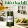 2-in-1 Olive Oil Sprayer & Dispenser Set - 16oz Fine