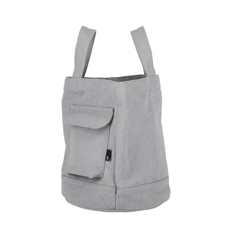 Route SN Deli Recycled Cotton Round Bottom, Solid, Small Tote