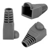Aussel 10 Color 100PCS Soft Plastic Ethernet RJ45 Cable Connector
