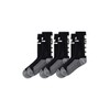 Erima Unisex pack of 3, 5-c socks., black, 43-46