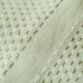 kingrest 6 Pack 100% Cotton Towels, Cotains 2 Bath Towel 27" x 55",2 Washcloth 14" x 30",2 Hand Towel 14" x 14", Larger & Lightwight, Highly Absorbent Super Soft Towels(Sage Green)