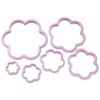 Wilton Nesting Plastic Cookie Cutter Set, Flowers, 6-Pack