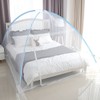 One-Touch Mosquito Net for Canopy Beds & Baby Cribs Large Canopy Mosquito Net Pink