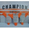 Champion Cutter 6 pack of 3 tooth ( tri blade