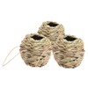 KONTONTY Weather Resistant Hummingbird Bird House Nest Natural Grass Bird