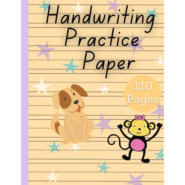 Handwriting Practice Paper: Cursive Writing Reception| Handwriting Training Book With