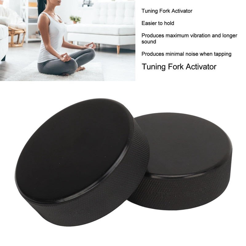 Tuning Fork Healing Activator, Minimal Noise Sustained Tone Accessory Rubber