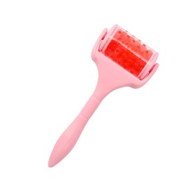 FOMIYES 1pc Facial Massage Roller Handle Rosy Beads Portable Beauty Apparatus for Facial Skin Care Face Lifting Tool for Women for Cooling Massage Puffiness Relief
