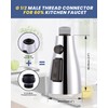 Metal Kitchen Faucet Head Replacement: 3-Function Pull Down Spray Nozzle