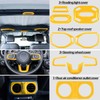 LAIKOU 21PCS Full Set Interior Decoration Trim Kit fit for