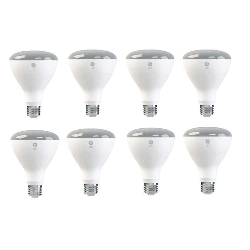 GE LED BR30 Indoor Floodlight Bulb (8 Pack) - Energy