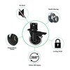 8T8 Side Mount Caster Wheels 3 Inch L Shaped Plate