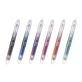 PILOT Frixion Ball 3 Slim 0.38mm Clear Body Color LKFBS60UF-