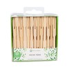 Restaurantware 3.5 Inch Wood Fork Picks 50 Mini Wood Cocktail