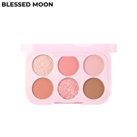 BLESSED MOON Soap Palette 3.8g, Color:02 Warm In Soap
