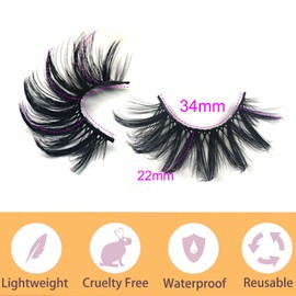 25MM Mink Lashes 25 mm False Eyelashes Long 20 Pairs Pack Dramatic 5D Full Volume Fake Eyelashes Wispy Curly Mink Eyelashes Wholesale (VG33), by TIMELABS