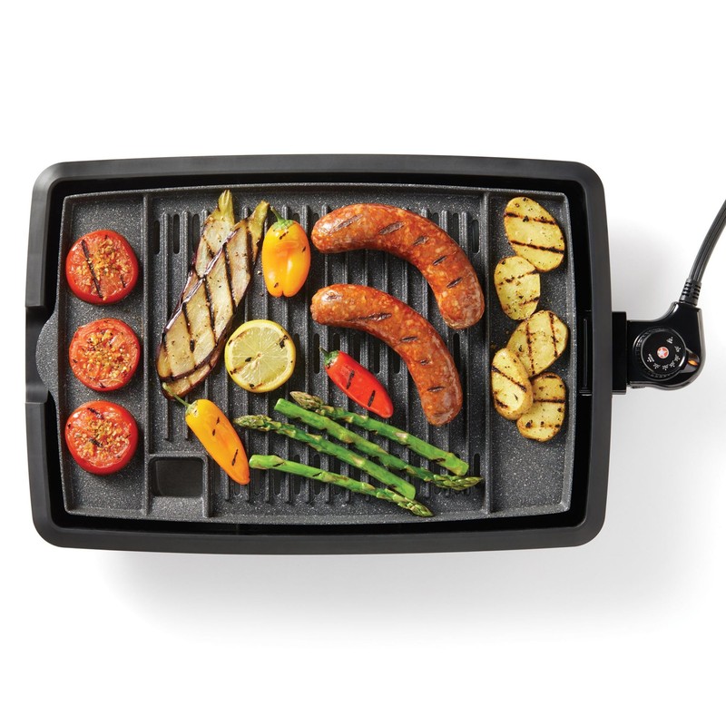 Starfrit The Rock Indoor Smokeless Electric BBQ Grill - Non-Stick