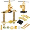 2 Pcs Brass Self Piercing Saddle Valve Copper Self Tapping