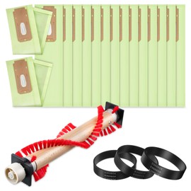 Landhoow 12 Pcs Brush Roller Compatible With Oreck XL Vacuum, Bag, Upright Belt Replacement for 0300604 - Cleaner Replacement Parts
