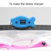 Pissente Ice Skate Blade Sharpener, Hockey Skate Sharpener, Manual Ice