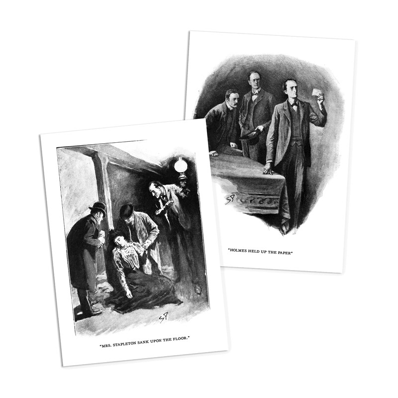 Strand Clothing Sherlock Holmes Illustrations Postcards Set of 10 -