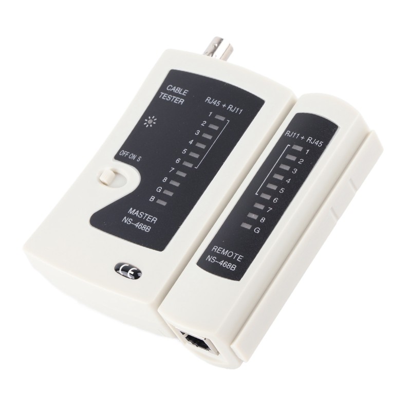 NS‑468B BNC Network Cable Tester Universal Rj45 Rj11 Wire Testers