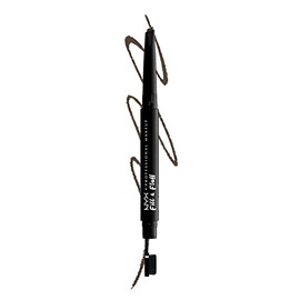 NYX Professional Makeup, Fill & Fluff, Lápiz para Cejas, Tono Ash Brown