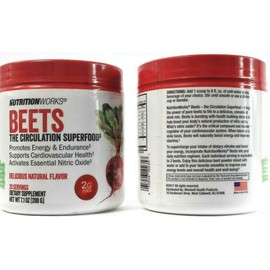 9.88 OZ 2 PACK NUTRITION WORKS BEETS THE CIRCULATION SUPER FOOD PROMOTES ENERGY