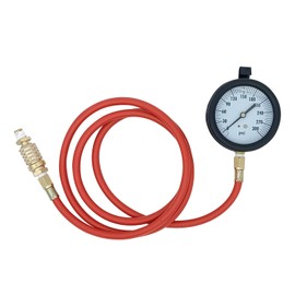 TU-32-20, Compuchek Fuel System Pressure Test Gauge,3-1/2", 300 PSI Gauge,Fit for Cummin-s Diesel Engines and Other Diesel Engines, for Road Testing(6FT)