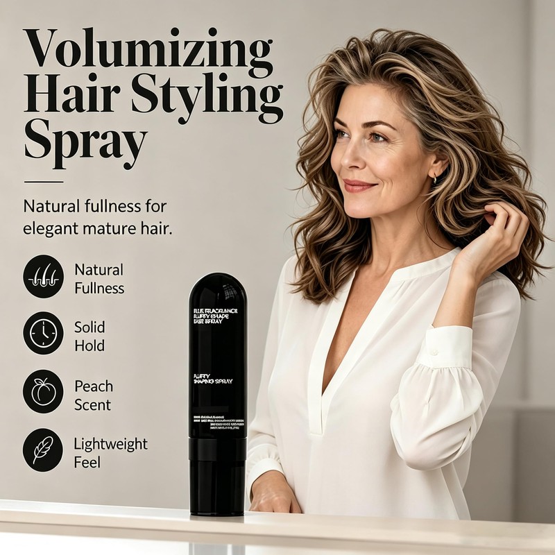 OSFRIAGE Peach-Scented Volumizing & Setting Spray for Lightweight