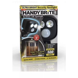 NIGHTHAWK 2 Night Hawk Security Spotlight 450 Lumen LED Battery Powered Motion Activated