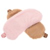 Ipetboom Plush Sleeping Blindfold Pcs Furry Nap Mask Soft Eye
