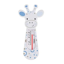 Babyono Floating Bath Thermometer (White/Blue Giraffe)