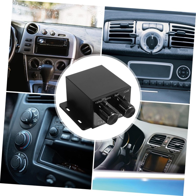 ULTECHNOVO Car Audio Amplifier Adjustable Bass Knob Level Controller Your
