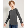 Cooraby 5 Pack Boys Long Sleeve Tees Boys' Long Sleeve