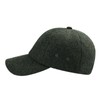 BOTVELA Wool Baseball Cap for Men Adjustable Unstructured Tweed Hat