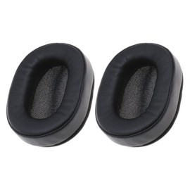 EMSea 1 Pair Replacement Headphone Pads Compatible with August EP650 Earbuds with Smooth Protein Leather Sponge, Long Lasting Comfort