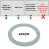 Blender Gasket Replacement Parts, Rubber Ring Seal Rings Blender Accessories